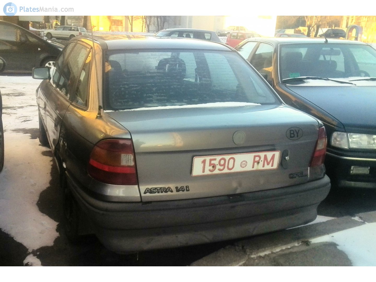 1590 PM, Opel Astra 1st gen Sedan (F; T92), 1992–1998 (–2002 for Eastern Europe)