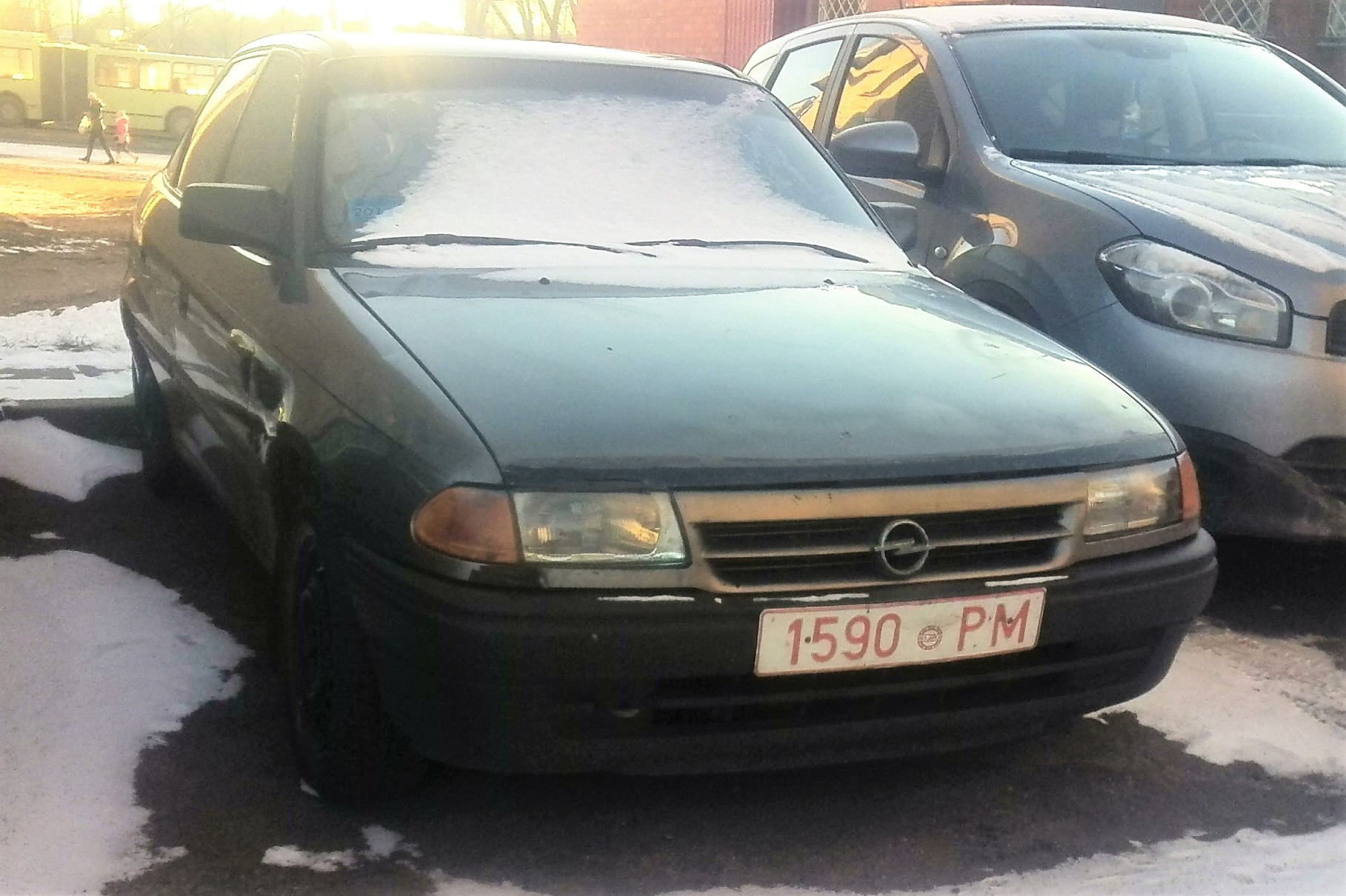 1590 PM, Opel Astra 1st gen Sedan (F; T92), 1992–1998 (–2002 for Eastern Europe)