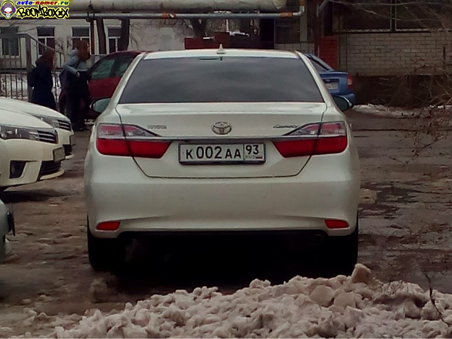 к 002 аа 93, Toyota Camry 7th gen (XV50; Global-market), facelift, 2014–2018