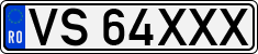 License plate of Romania, Regular plates