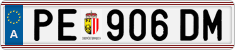 License plate of Austria, Regular plates