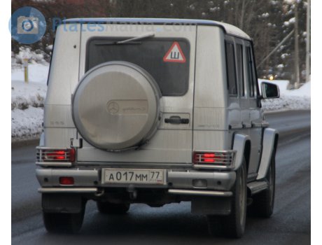 а017мм77, Mercedes-Benz G-Klasse