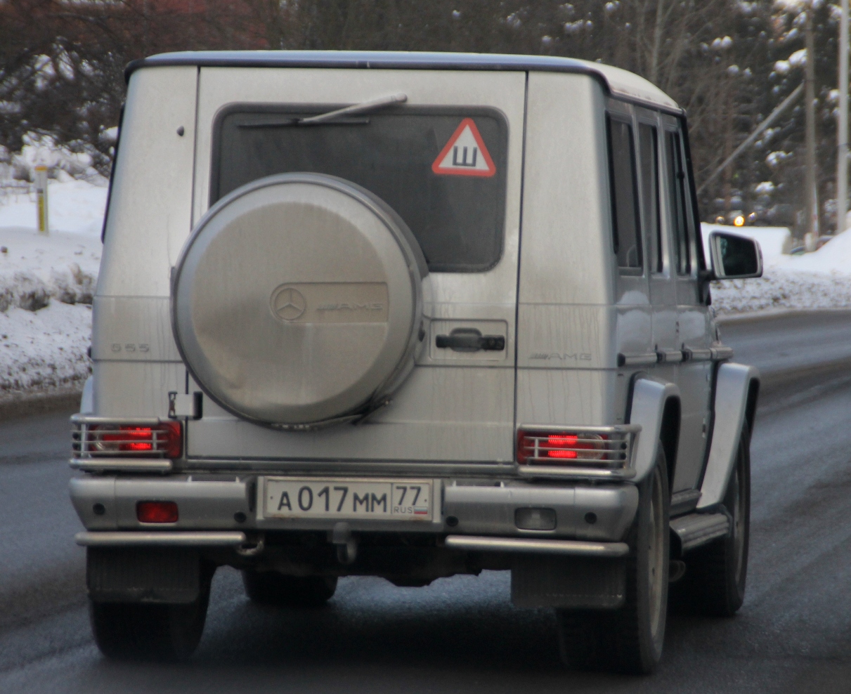 а 017 мм 77, Mercedes-Benz G-Klasse 