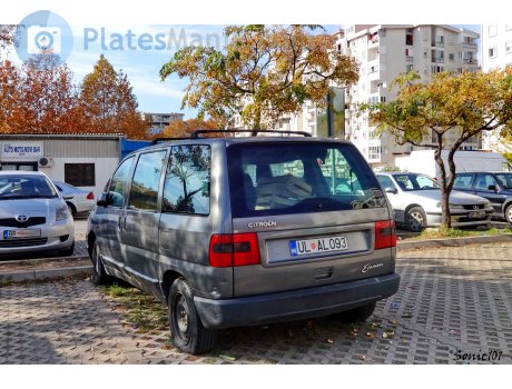 UL AL093, Citroёn Evasion