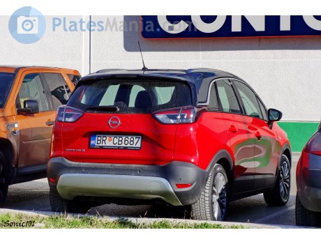 BR CB687, Opel Crossland