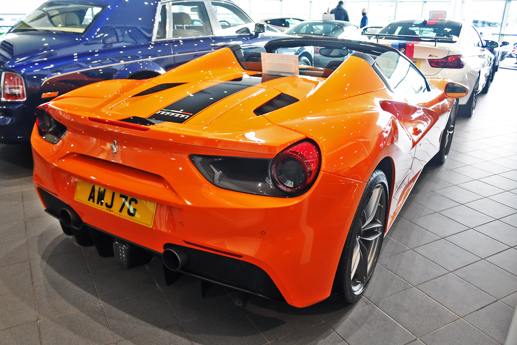 AWJ7G, Ferrari 488 1st gen Spider (F142M), 2015–2019