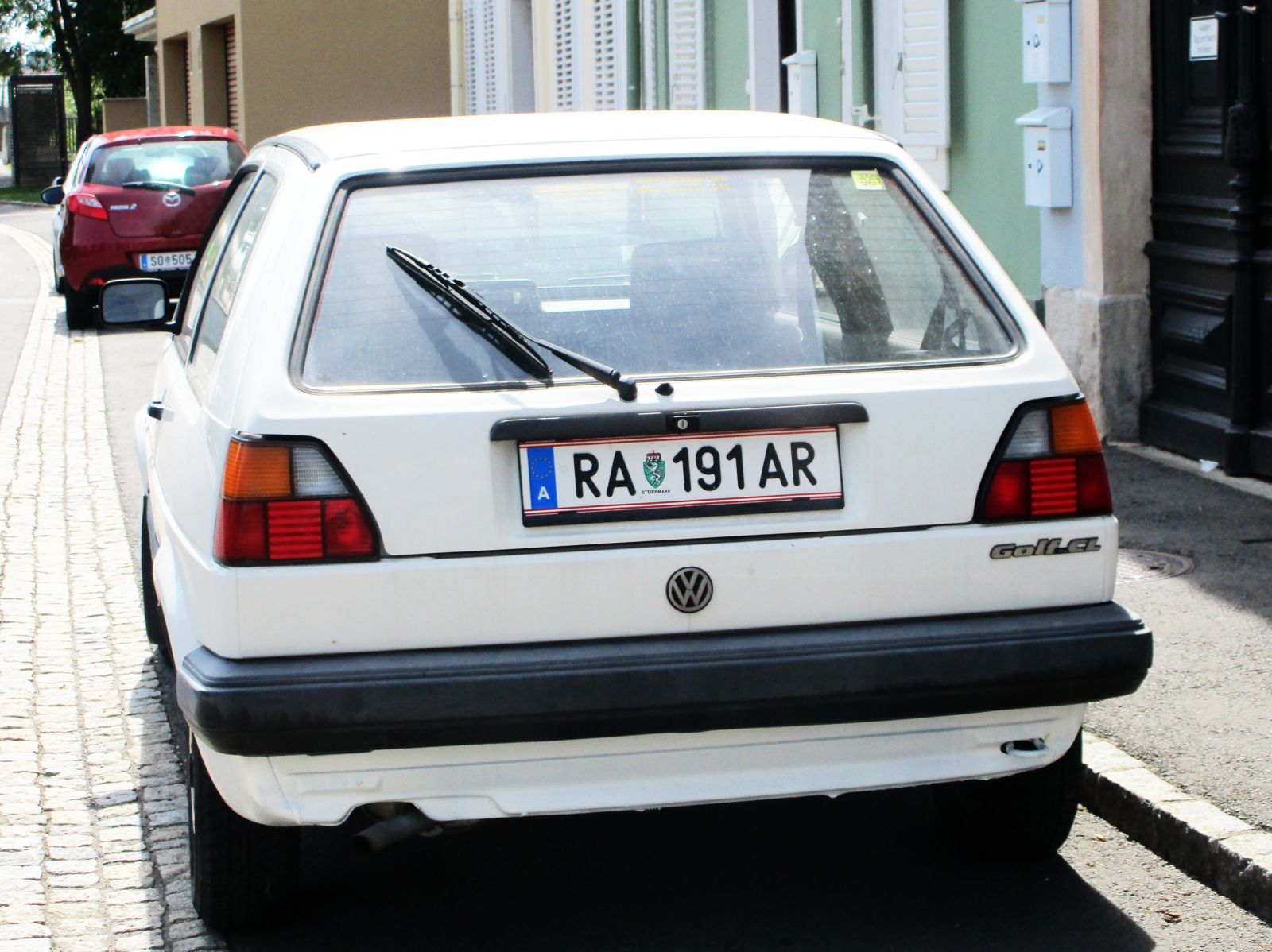 RA 191 AR, Volkswagen Golf 2nd gen 3-door Hatch (19/1G), 1983–1992