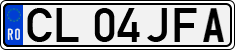 License plate of Romania, Regular plates