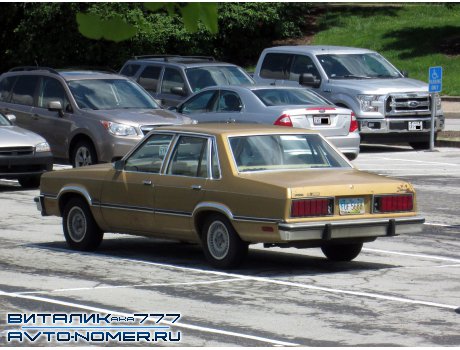 FUF 5688, Ford Fairmont