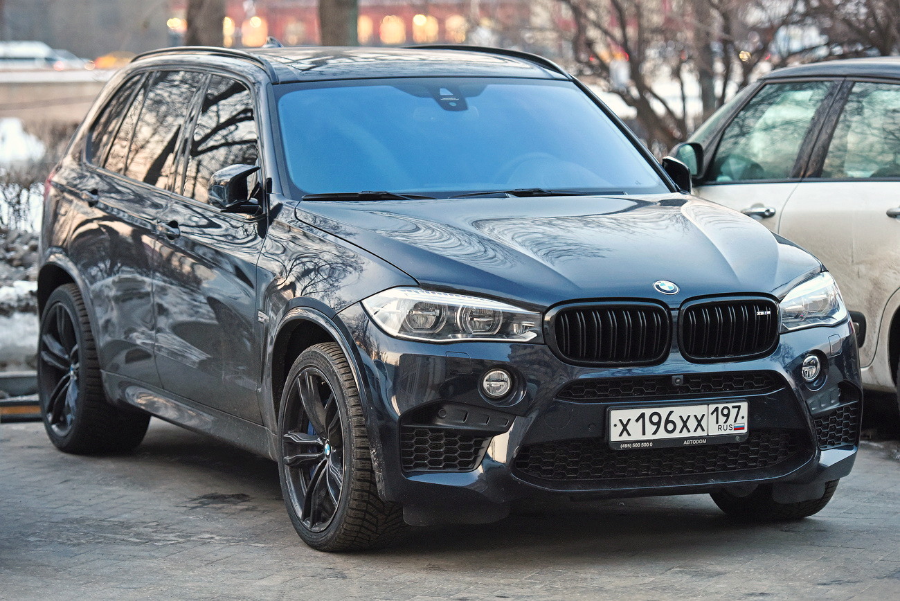 х 196 хх 197, BMW X5M 2nd gen (F85), 2014–2018