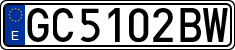 License plates of Spain, 1971 year series