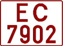 License plate Belarus, Trucks and buses (1992)