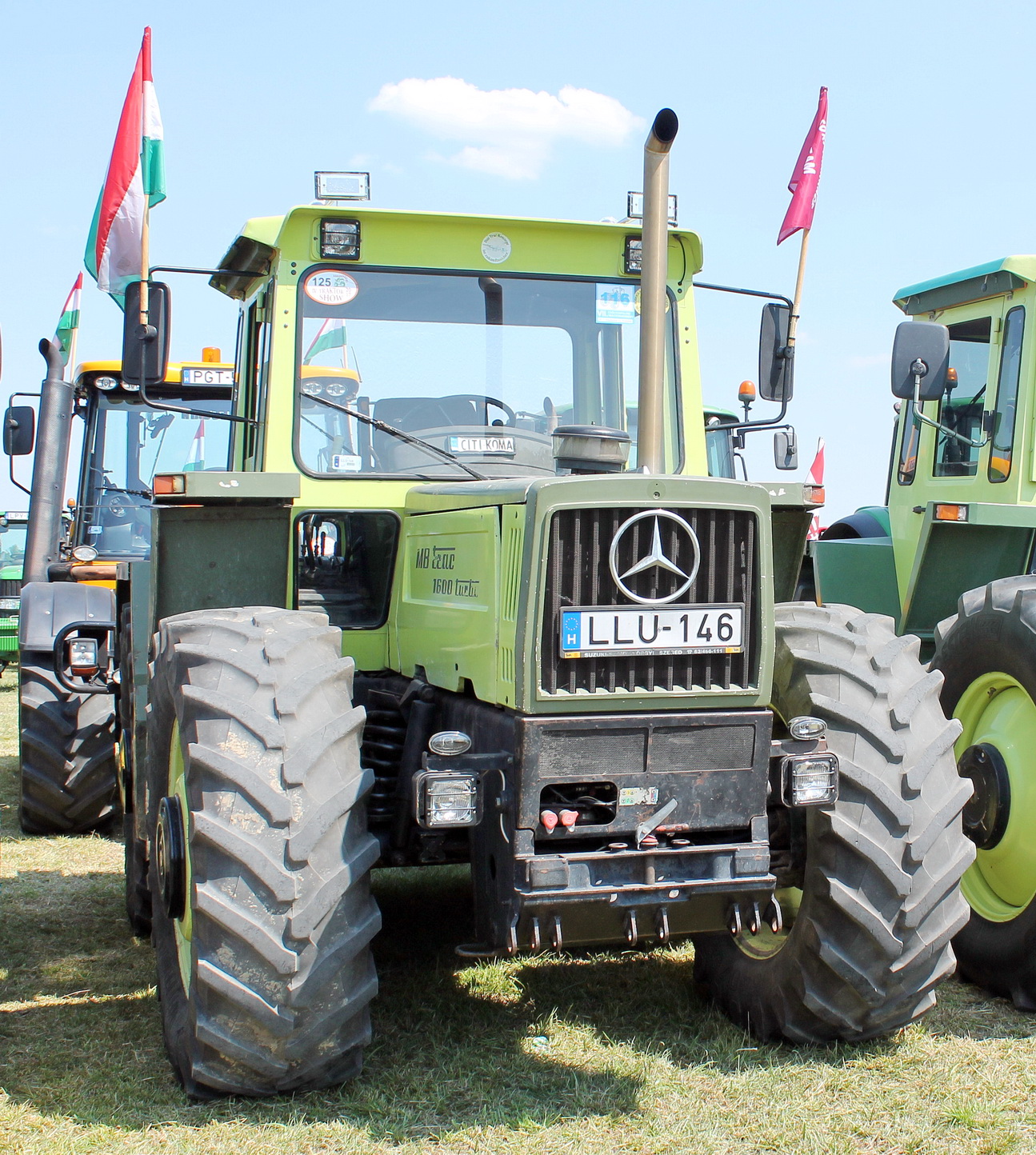 LLU-146, Mercedes-Benz MB Trac Schwere Klasse (442/443), 1976–1991