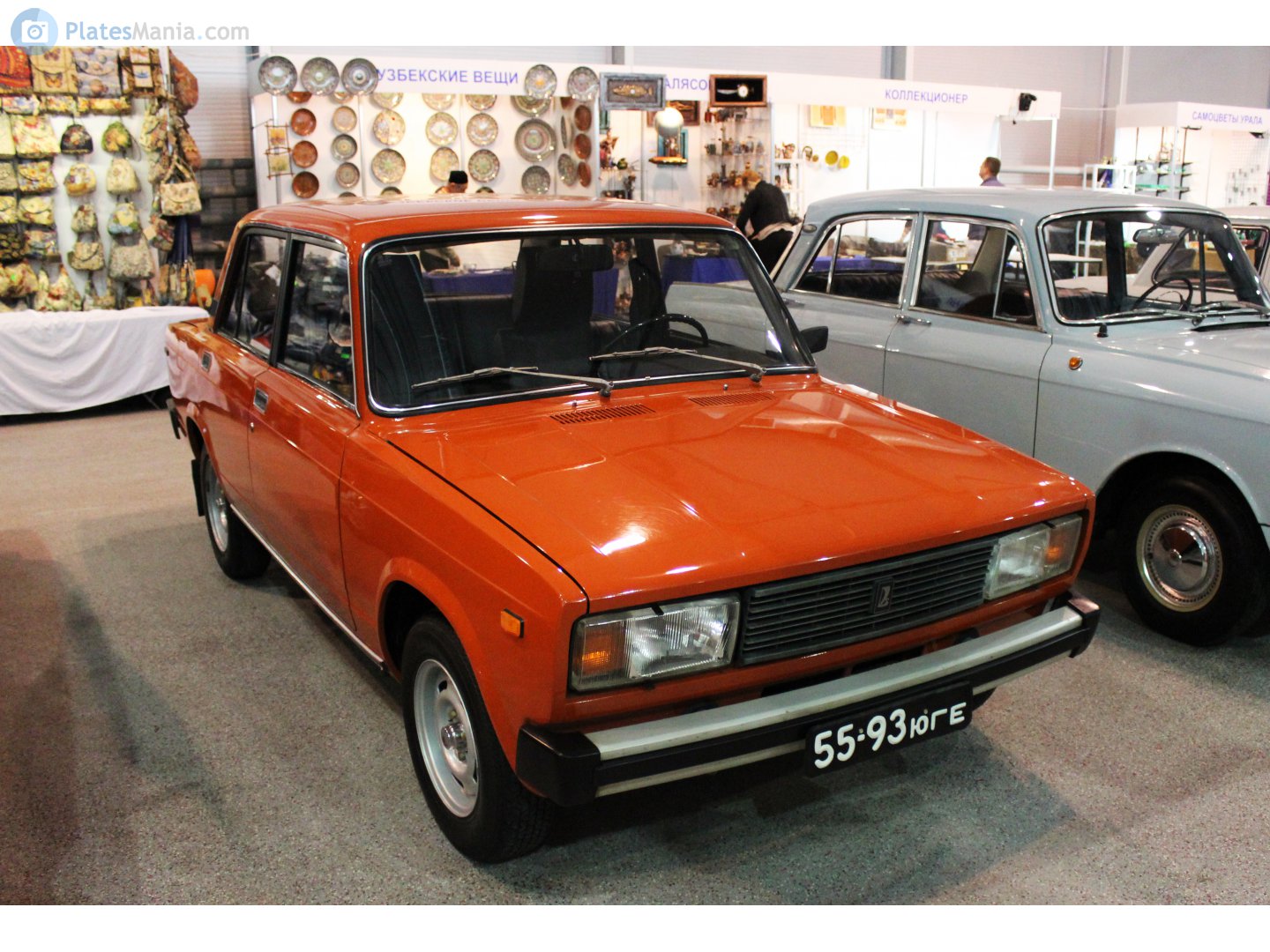 5593 ЮГЕ, License plate without vehicle 