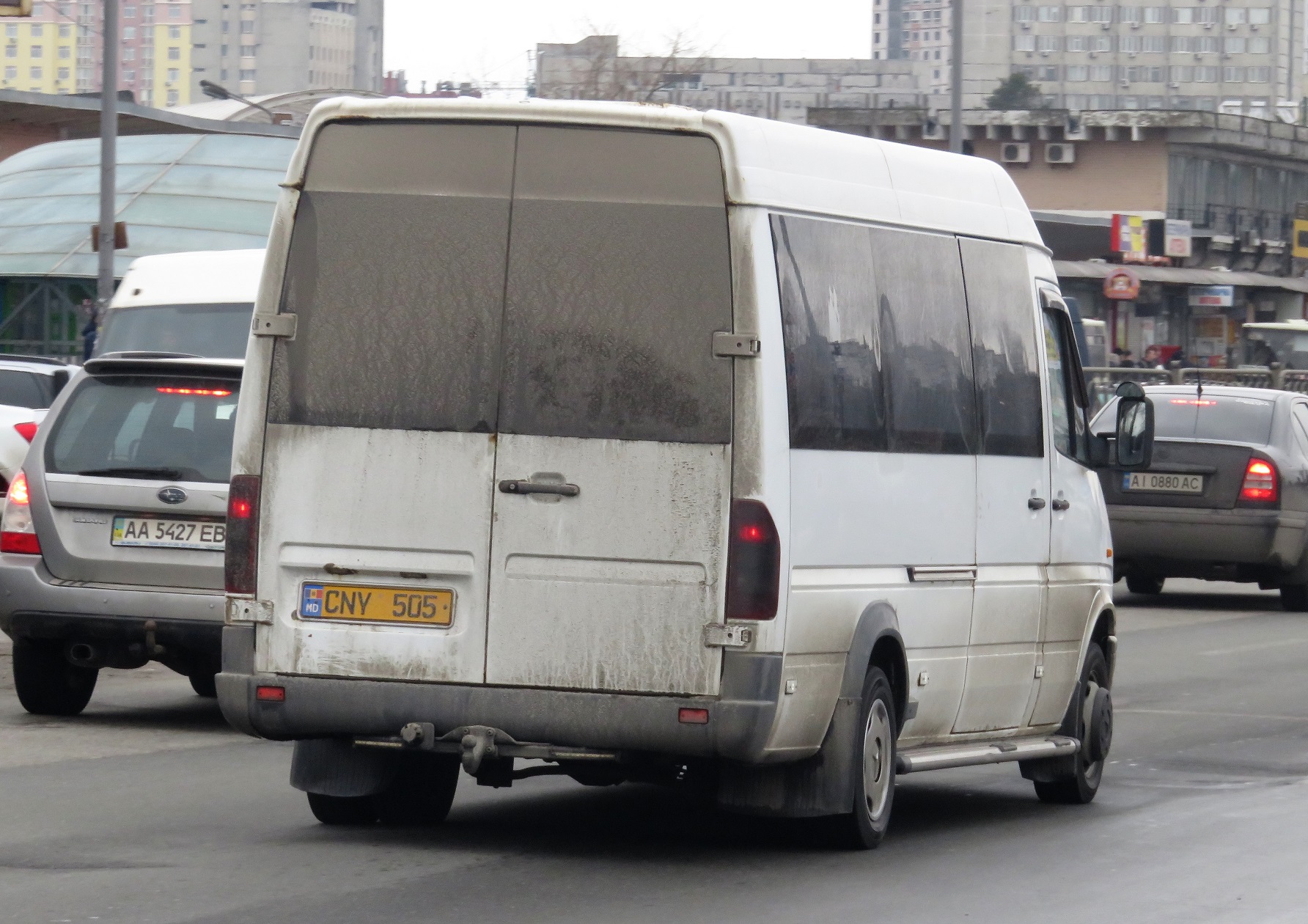CNY 505, Mercedes-Benz Sprinter 1st gen (Classic) (W901–905), facelift, 2000–2006 (2013–2018 for CIS-market)