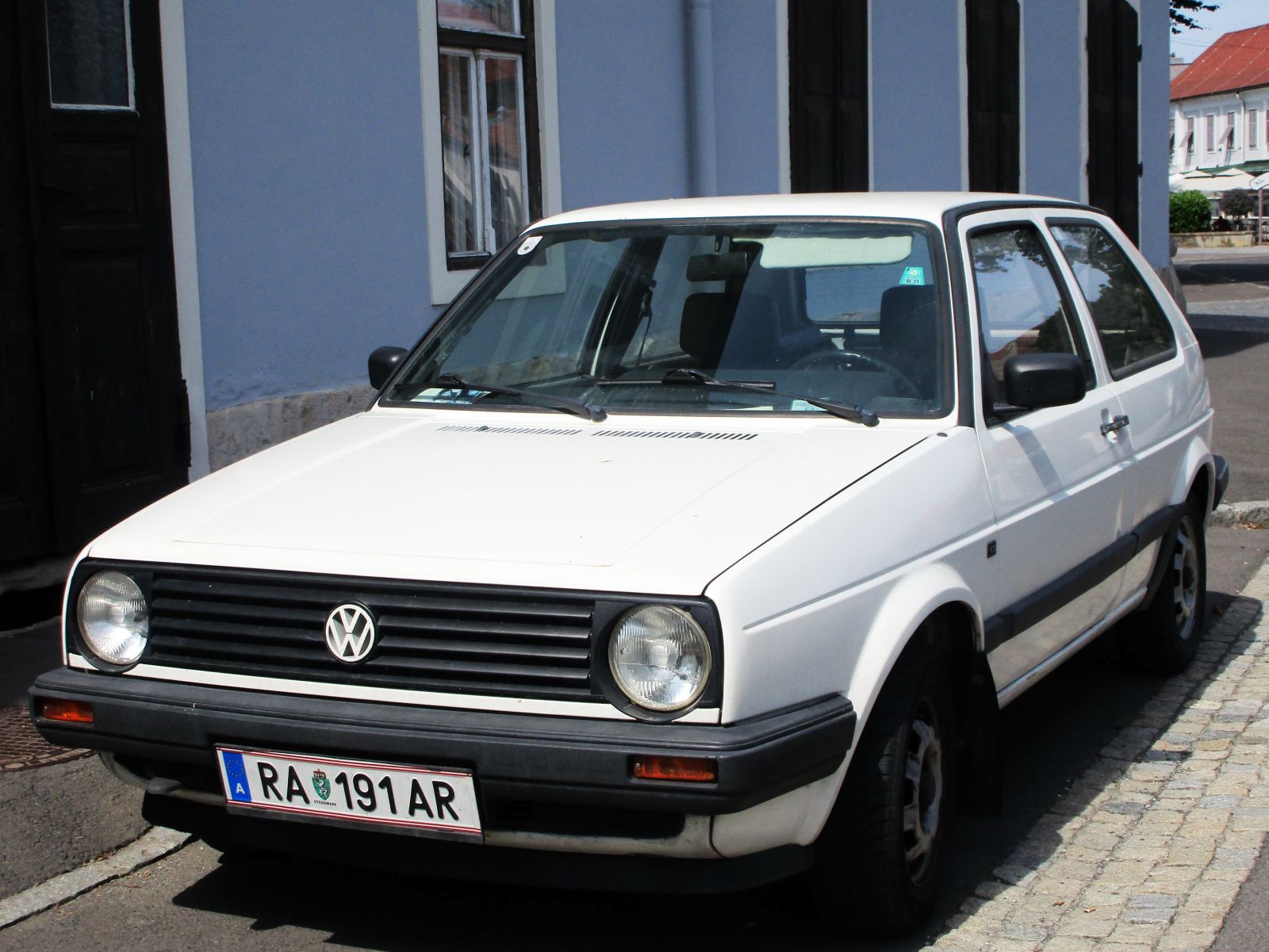 RA 191 AR, Volkswagen Golf 2nd gen 3-door Hatch (19/1G), 1983–1992
