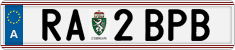 License plate of Austria, Regular plates