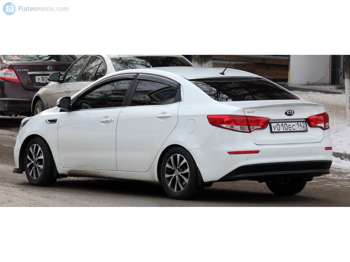 у 010 ес 142, Kia Rio 3rd gen Sedan (QB; CIS-market), facelift, 2015–2017