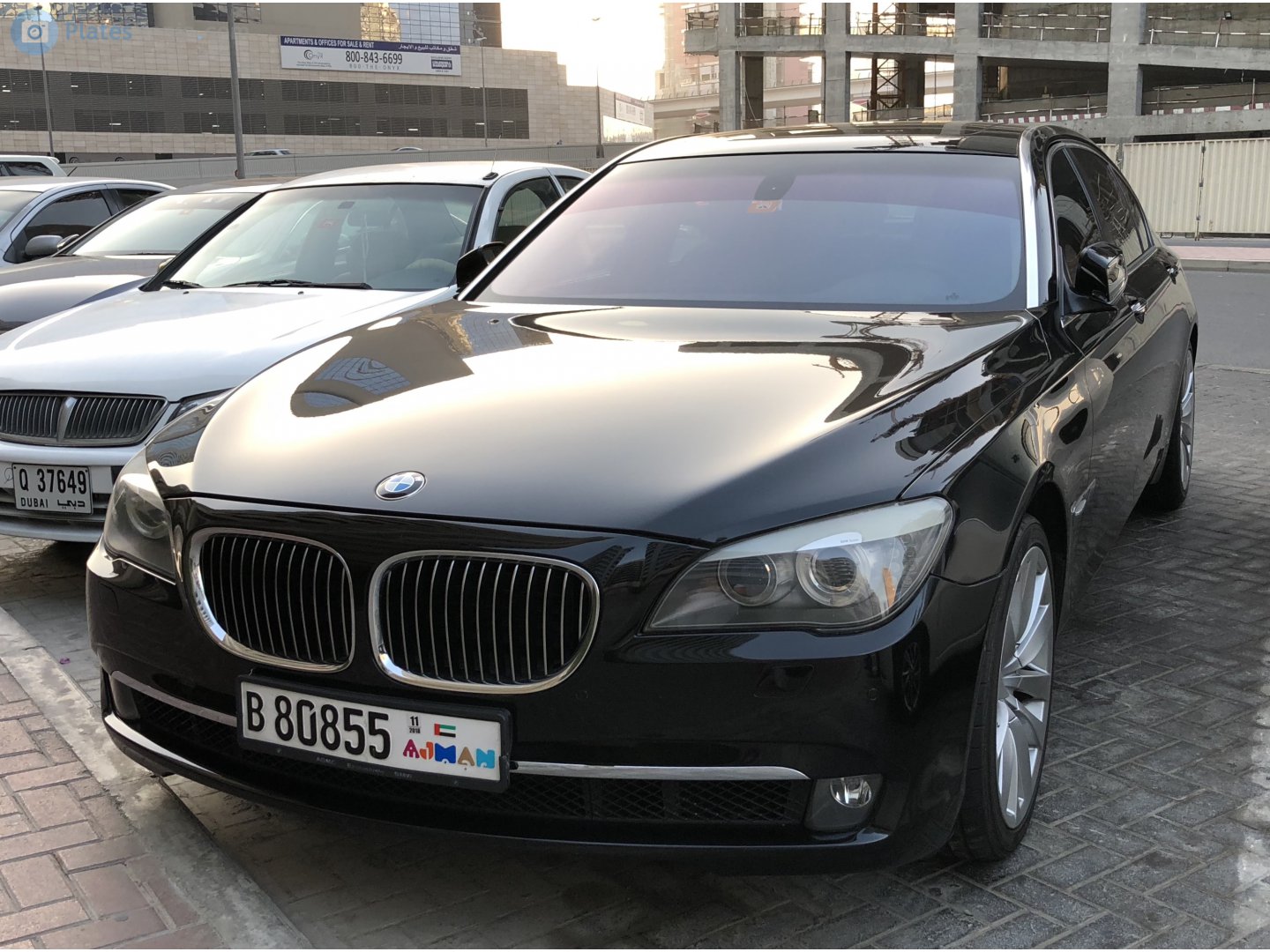 B 80855, BMW 7 Series 5th gen (F01–F04), 2008–2015