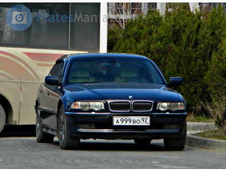 а999во92, BMW 7 Series