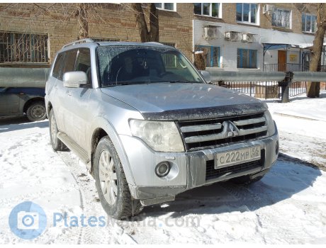 с222мр56, Mitsubishi Pajero
