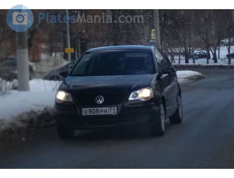 е808рн71, Volkswagen Polo