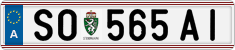 License plate of Austria, Regular plates