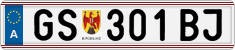 License plate of Austria, Regular plates
