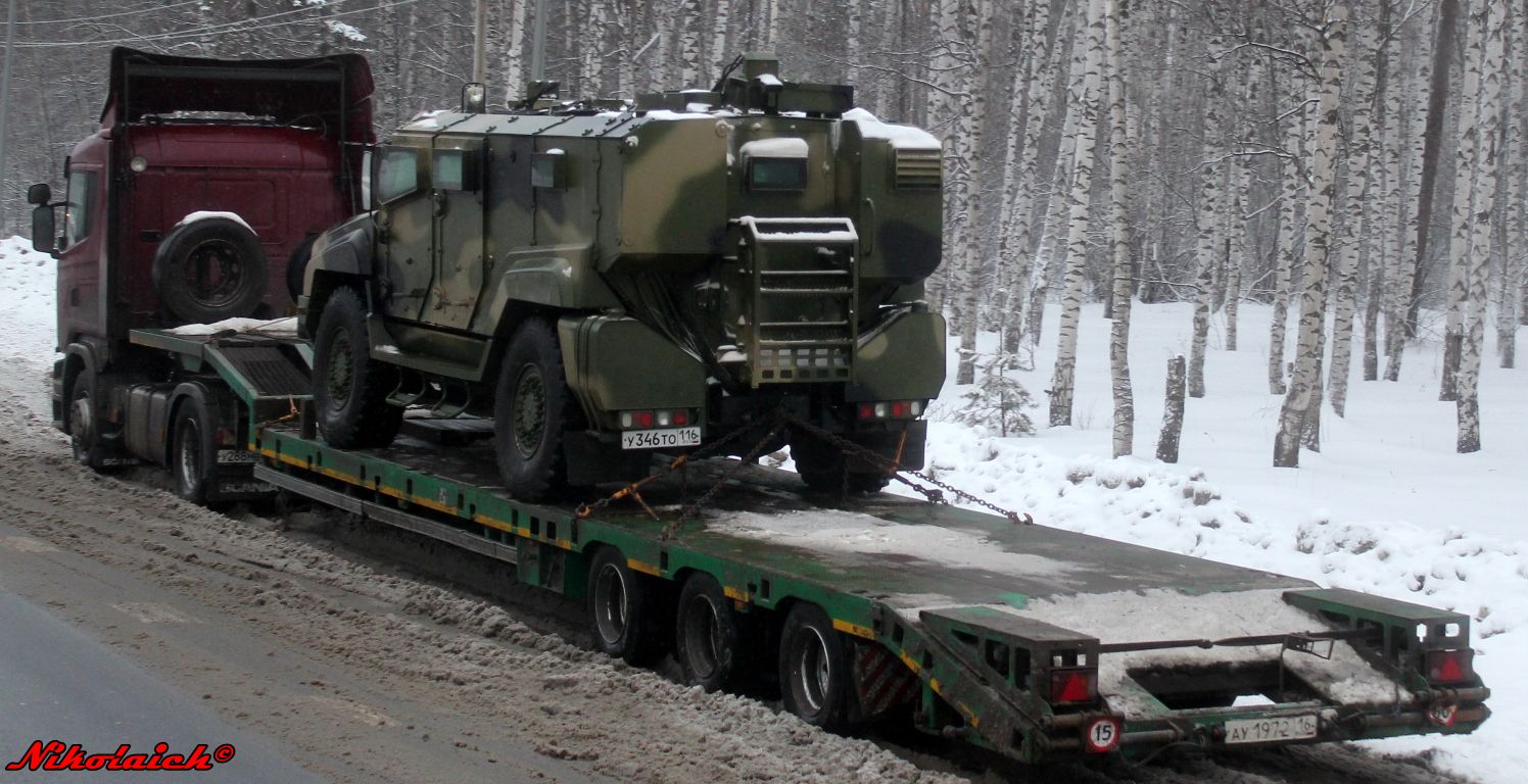 у 346 то 116, KamAZ 5394 53949 Тайфун-K (Typhoon-K), 2013–2022