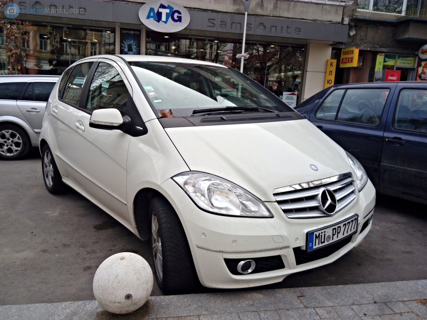 MÜ PP 7777, Mercedes-Benz A-Klasse 2nd gen 5-door (don't set)
