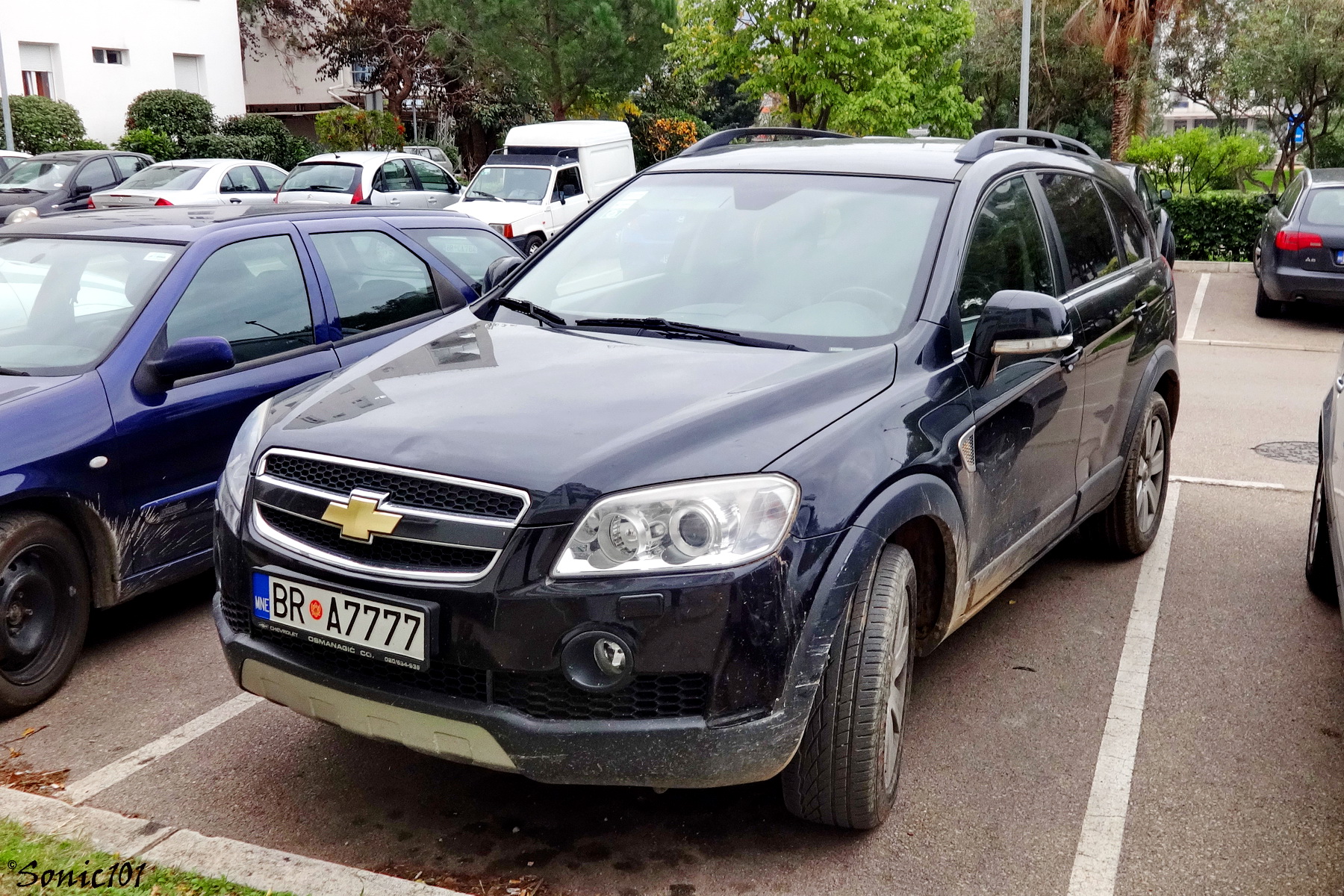 BR A7777, Chevrolet Captiva 1st gen (C100), 2006–2011