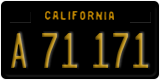 California, Commercial (A 12 345)