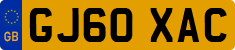 License plate of the United Kingdom, 2001 year system