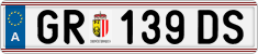 License plate of Austria, Regular plates