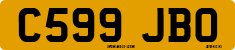 License plate of the United Kingdom, 1983 year system