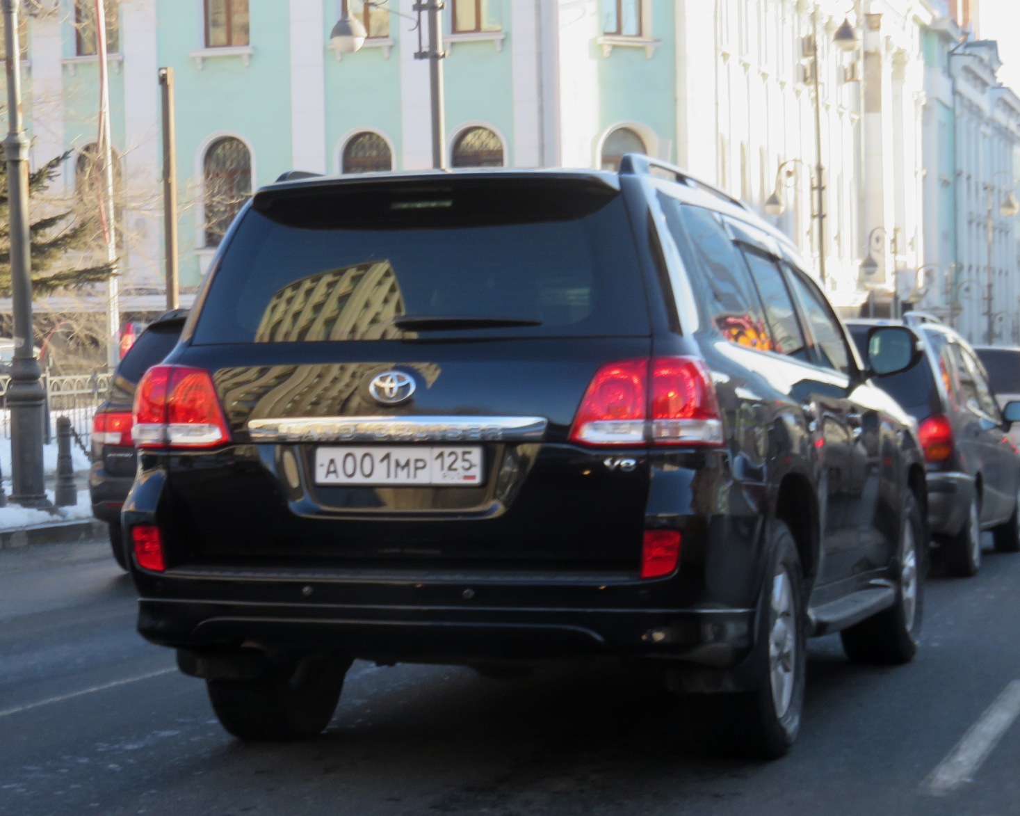а 001 мр 125, Toyota Land Cruiser 200 (J200), 2007–2011