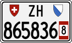 License plate of Switzerland, Provisional