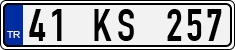 License plate of Turkey, Regular plates