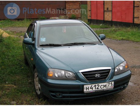 н412см71, Hyundai Elantra