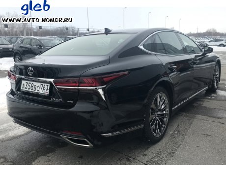 а358во763, Lexus LS