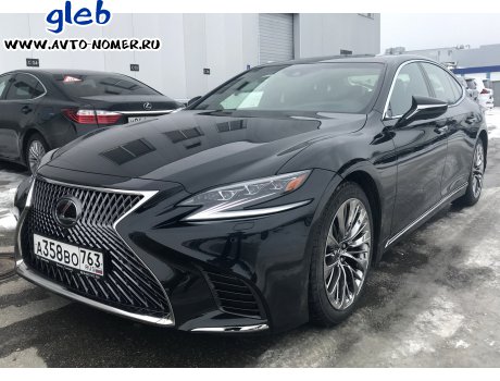 а358во763, Lexus LS