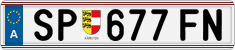 License plate of Austria, Regular plates