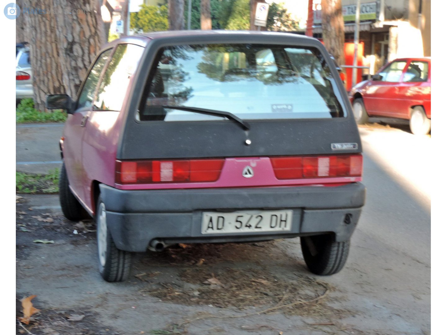 AD 542 DH, Autobianchi Y10 1st gen (156), facelift, 1992–1996