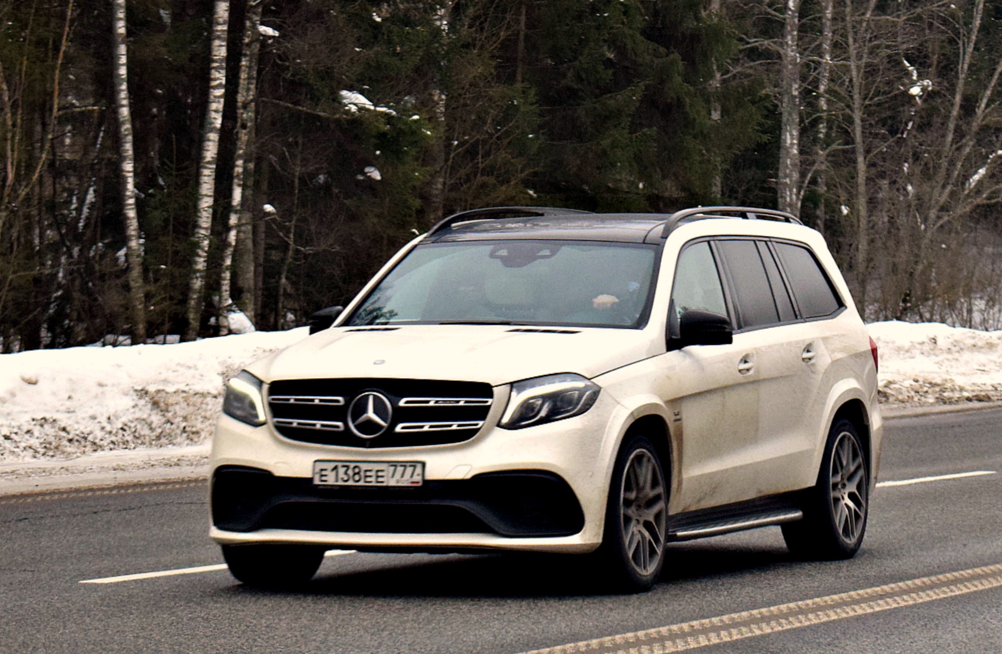 е 138 ее 777, Mercedes-Benz GLS-Klasse 1st gen (X166), 2016–2019