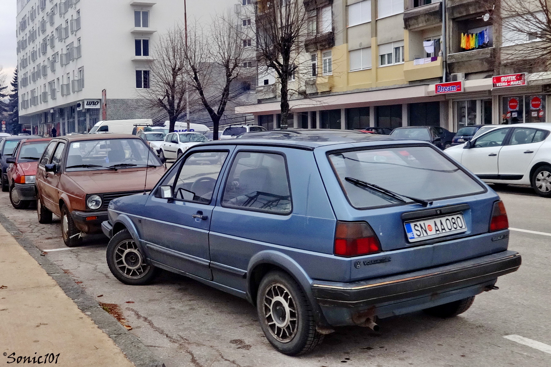 ŠN AA080, Volkswagen Golf 2nd gen 3-door Hatch (19/1G), 1983–1992