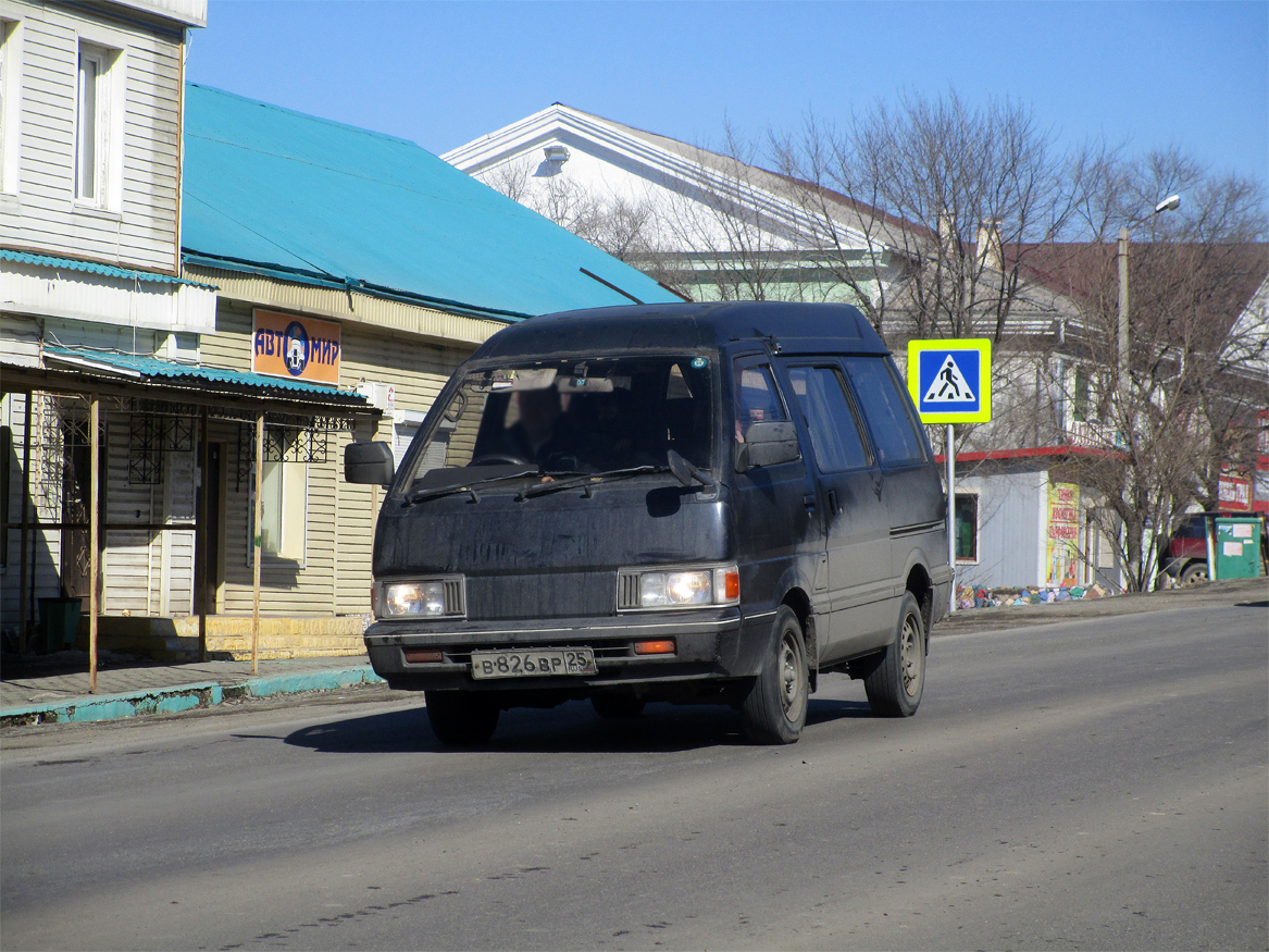 в 826 вр 25, Nissan Datsun Vanette 2nd gen (C22), 1985–1986