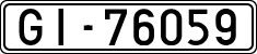 License plates of Spain, 1900 year series