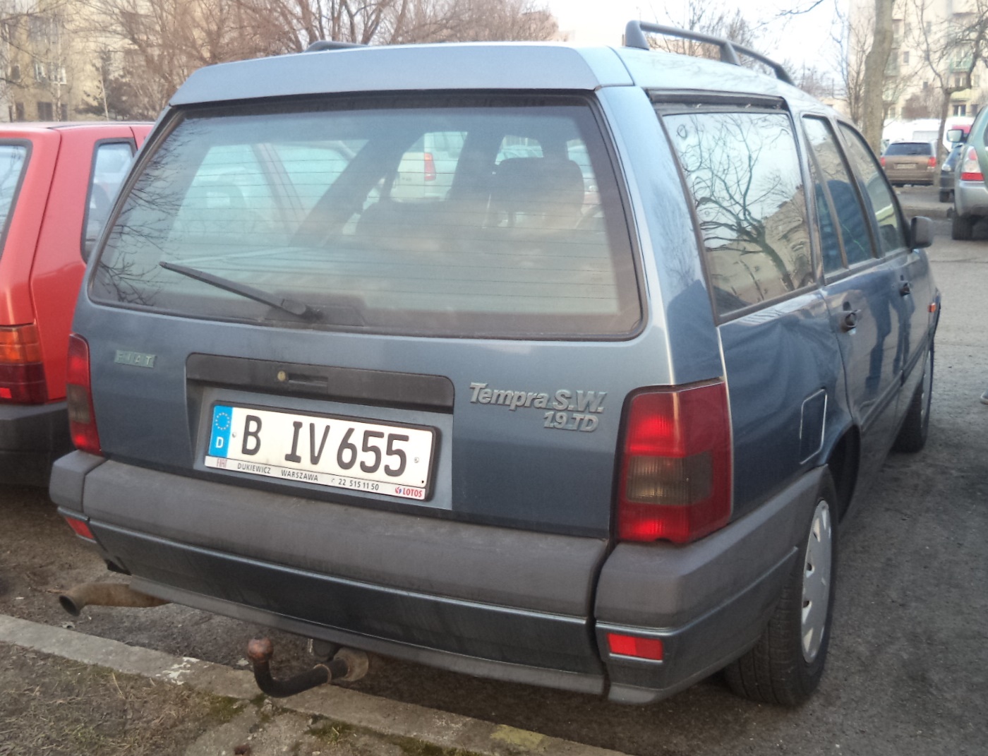 B IV 655, FIAT Tempra 1st gen SW Wagon (159), 1990–1996 (–1998 for BR-market)