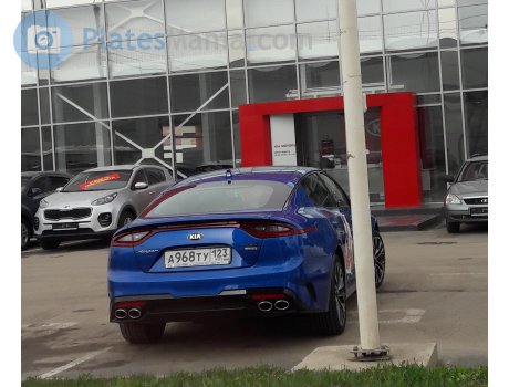 а968ту123, Kia Stinger