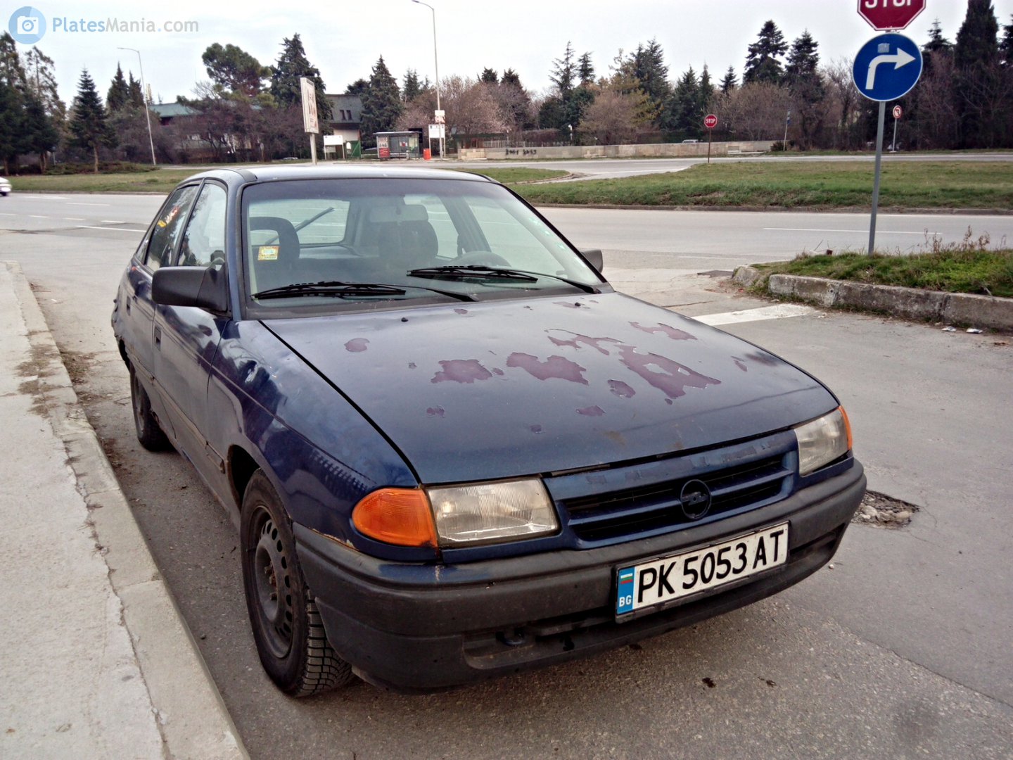 PK 5053 AT, Opel Astra 1st gen 5-door Hatch (F; T92), 1991–1998 (–2002 for Eastern Europe)